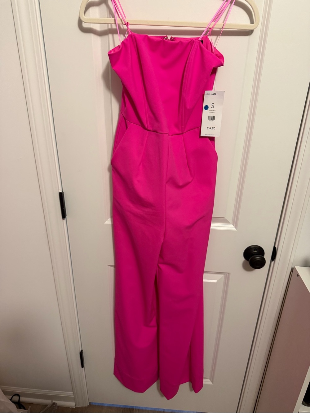 AKIRA Hot Pink Jumpsuit